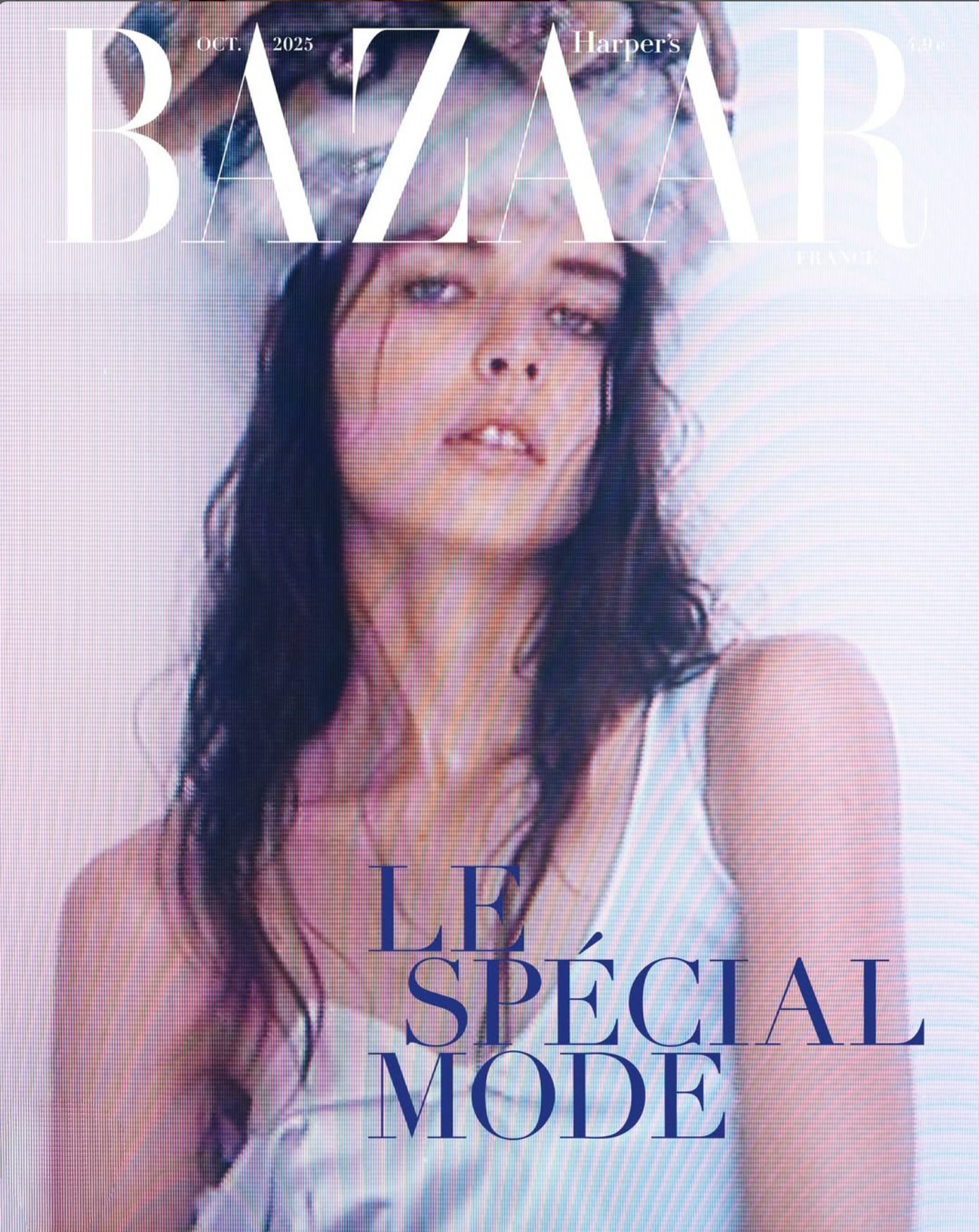Libby Taverner by Drew Vickers for Harper's Bazaar France October